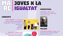 La delegación de Juventud programa cine, música, talleres y exposiciones en el Casal Jove 