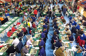 El Polideportivo Municipal acoge la final del Campeonato Interclubs de Ajedrez 