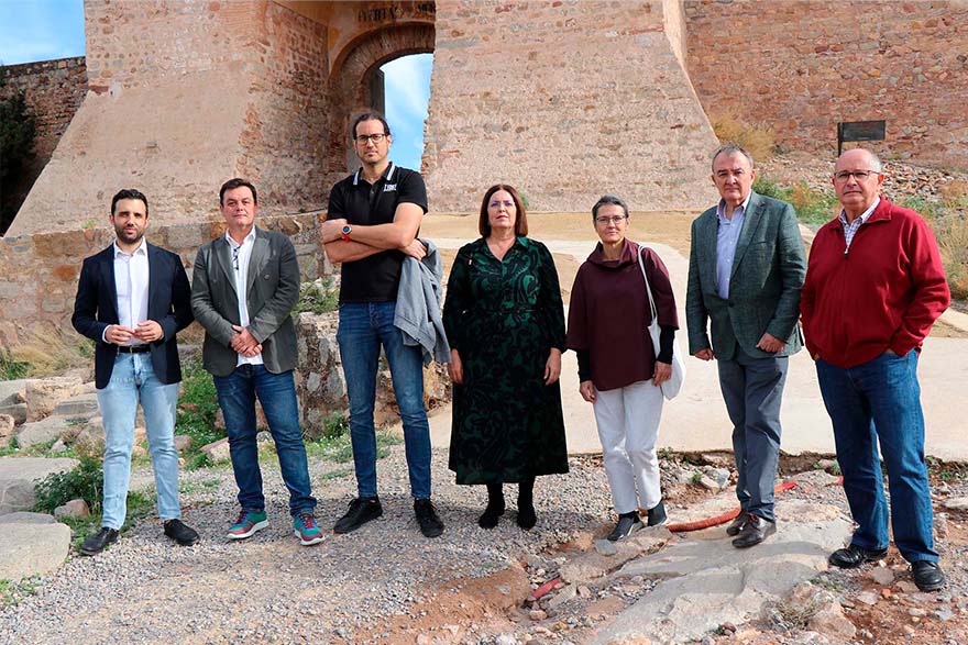 El ministerio de Cultura y Deporte invertirá un millón de euros en el Castillo de Sagunto desde 2023 a 2026 para mejorar su situación actual 