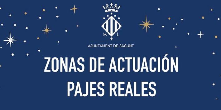 El Ayuntamiento de Sagunto da a conocer las zonas de actuación de la Comitiva de Pajes Reales