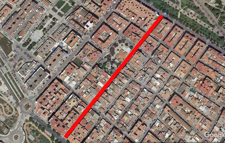 Aigües de Sagunt mejora el drenaje de aguas pluviales de la calle Murillo