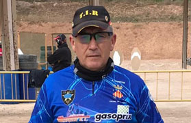 Antonio Comeche, subcampeón de la 5ª Competición Social 2019 de la modalidad de Recorridos de Tiro