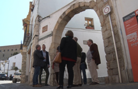 La comisión de admisión a la Red de Juderías de España visita Sagunto