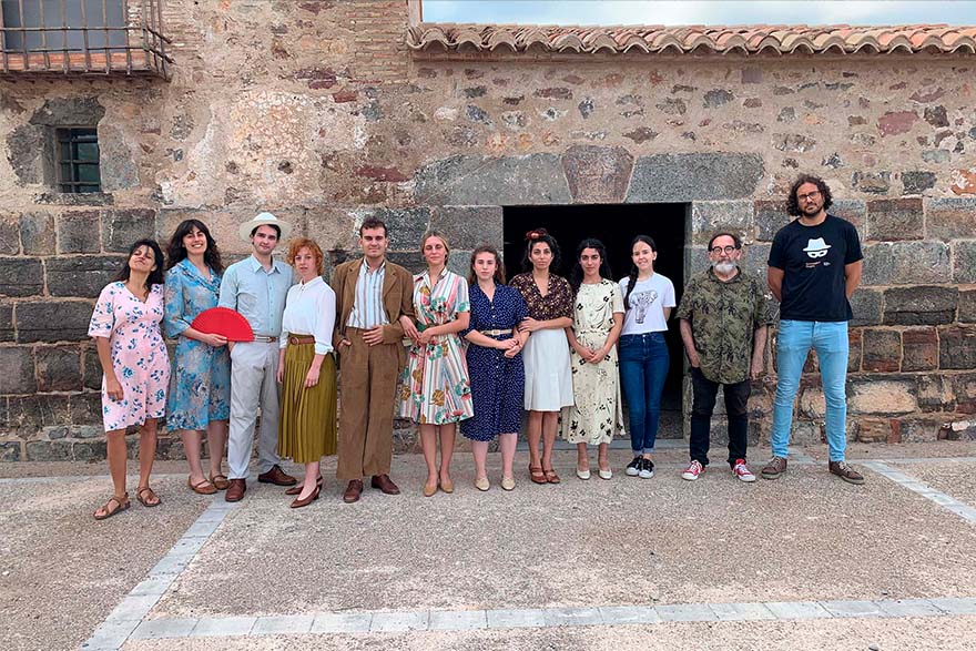 La obra teatral 'El Tiempo arrebatado' se interpretará durante este fin de semana en el Grau Vell de Sagunto