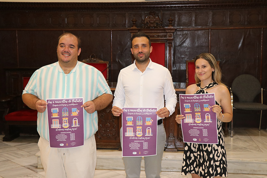 "Las 6 maravillas de Baladre", una campaña en referencia a las seis plazas del barrio