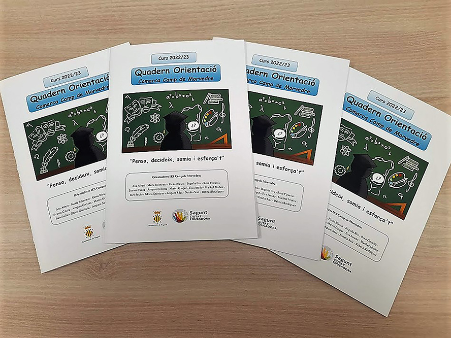 El departamento de Educación edita la guía de orientación educativa: «Pensa, decideix, somia i esforça't»