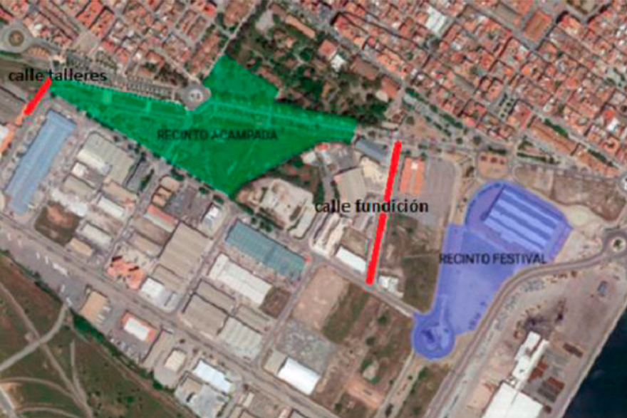 La Policía Local informa sobre los cortes de tráfico que se efectuarán durante el Festardor