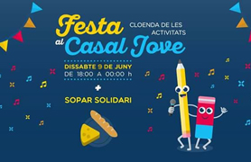 Se aplaza la Fiesta Final de Curso del Casal Jove al sábado 9 de junio por riesgo de lluvias