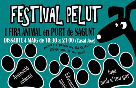 La Asociación SOS Animales organiza junto con el departamento de Sanidad del Ayuntamiento de Sagunto la 1ª Feria animalista ‘Festival Peludo’ 