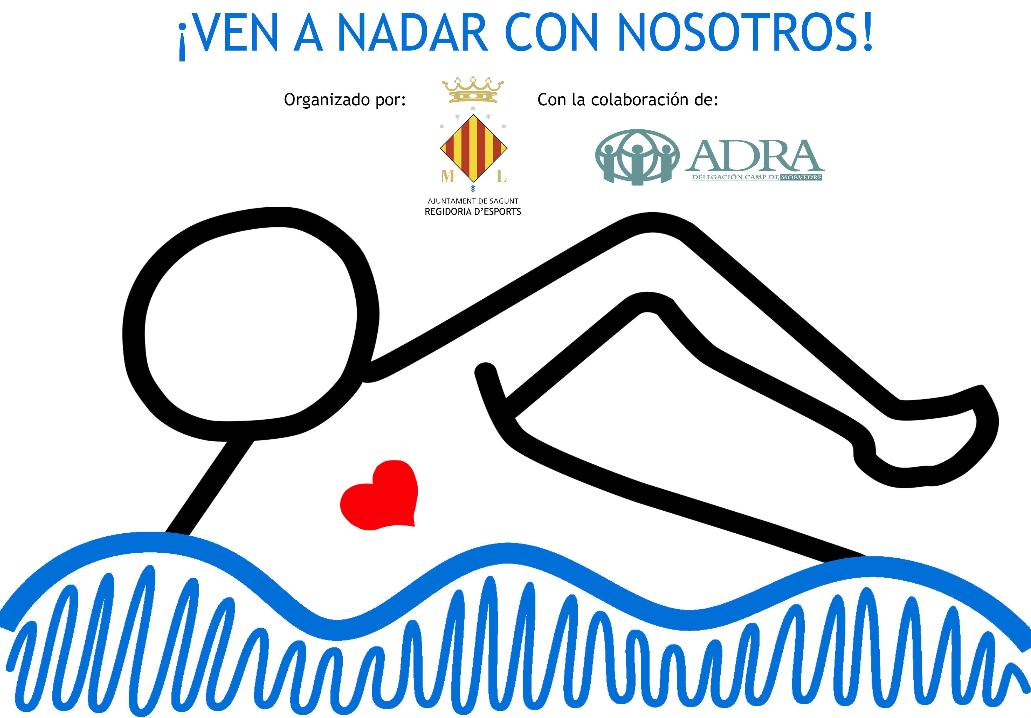 El Ayuntamiento de Sagunto prepara la Iª Jornada de Brazadas Solidarias