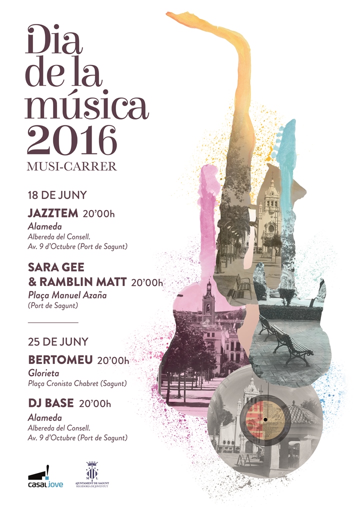 La delegació de Joventut organitza diversos concerts commemoratius del Dia Europeu de la Música