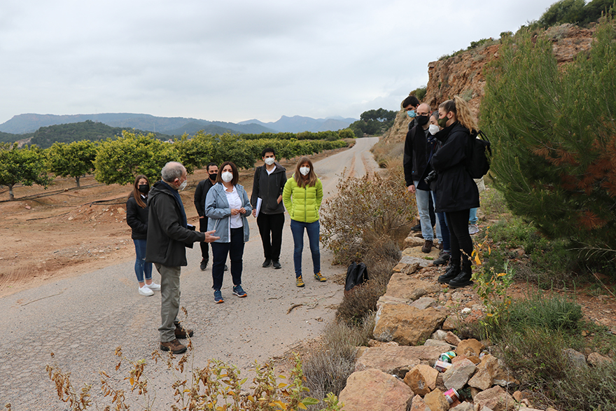 El Castillo de Sagunto, protagonista de los trabajos finales del alumnado del Máster en Arquitectura del Paisaje de la Universidad Politécnica de València 
