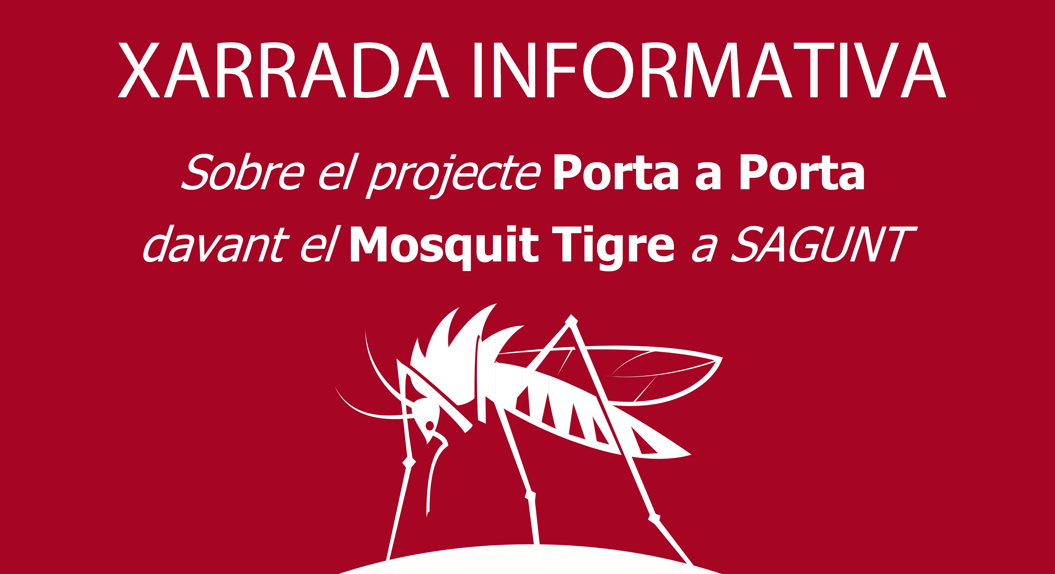El departamento de Sanidad ofrece una charla-taller en Almardá sobre consejos para prevenir el mosquito tigre