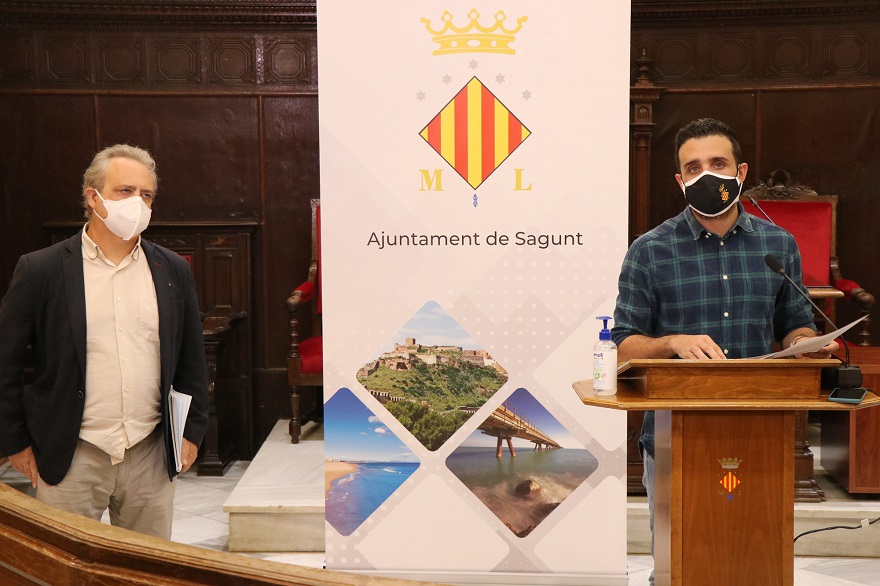 El Ayuntamiento de Sagunto ofrece apoyo extra en movilidad, desinfección, recursos y espacios a los centros educativos