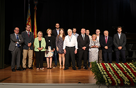 Arturo Fernández, Carmen Aranegui y Carmen Leal, Medallas de Plata de la Ciudad de Sagunto 