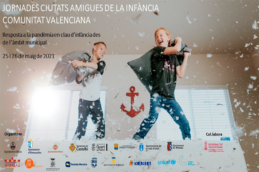 El Ayuntamiento de Sagunto ha participado en las II jornadas online junto a las demás Ciudades Amigas de la Infancia organizadas por UNICEF 