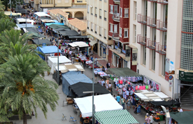 El mercado exterior de Sagunto se celebrará el próximo martes