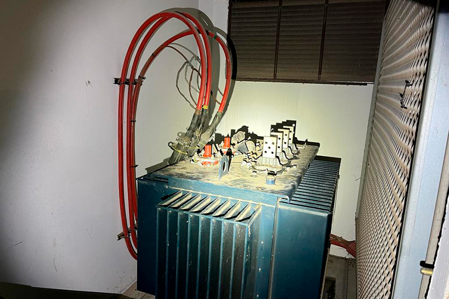 La Policía Local impide un robo de cobre en  transformadores de alta tensión