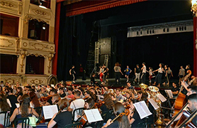 La Jove Orquestra de la Generalitat conmemora en Sagunt a Escena su 20º aniversario