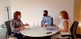 El alcalde de Sagunto se reúne con la delegada del Gobierno para tratar el problema de las playas de Almardà