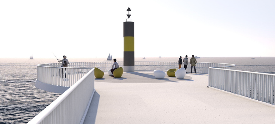 El Ayuntamiento acepta el proyecto de la Autoridad Portuaria de Valencia para la construcción del nuevo Pantalán incluyendo mejoras