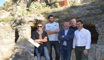 El Ayuntamiento de Sagunto y la Diputación de Valencia colaboran para poner en valor la necrópolis judía medieval y los restos del templo de Diana