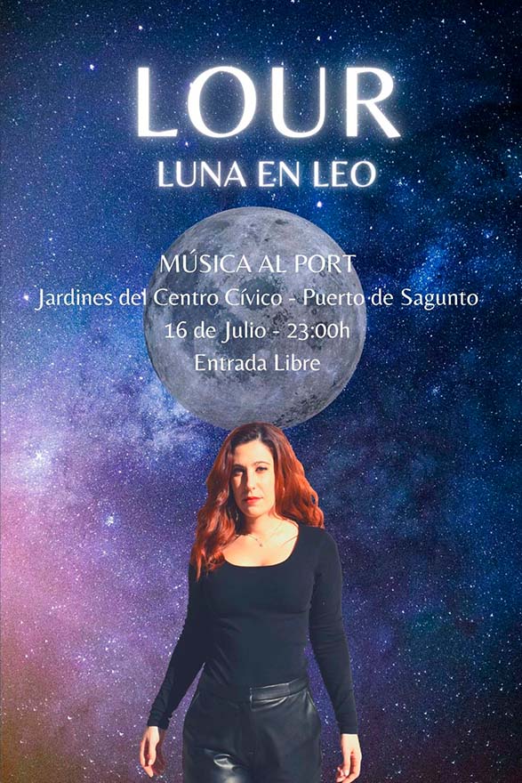 La saguntina Lour será la encargada de clausurar el Festival Música al Port el próximo sábado