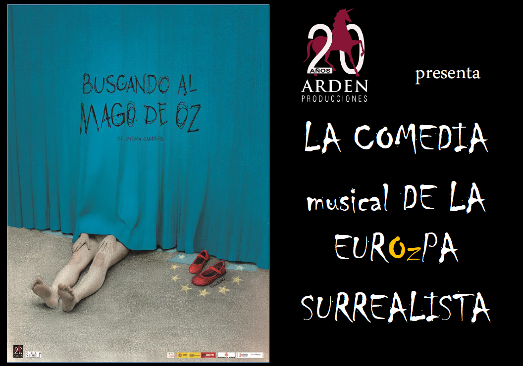 La obra de teatro “Buscando al Mago de Oz” de Arden Producciones se representará este viernes