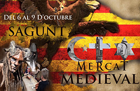 Un total de 9 asociaciones de Sagunto participarán en el mercado medieval de las fiestas en conmemoración del 9 d’Octubre