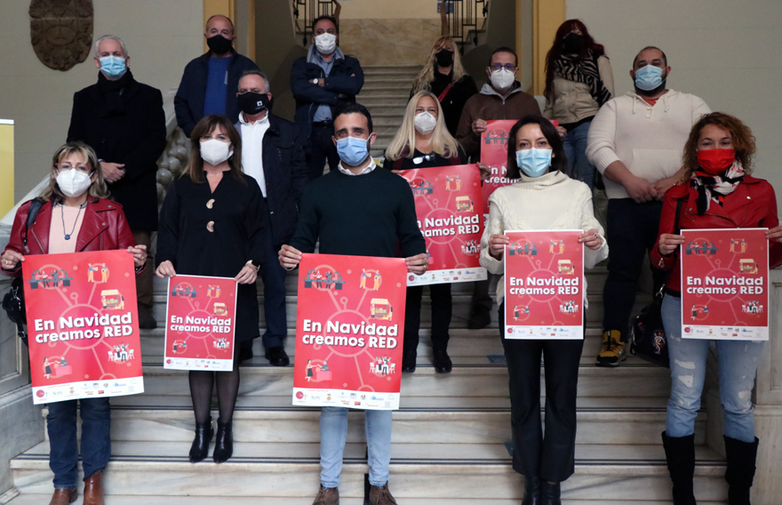 La campaña ‘Esta navidad creamos red’ invita a las empresas a dar tarjetas regalo a su personal para gastar en el comercio, la hostelería y los mercados locales