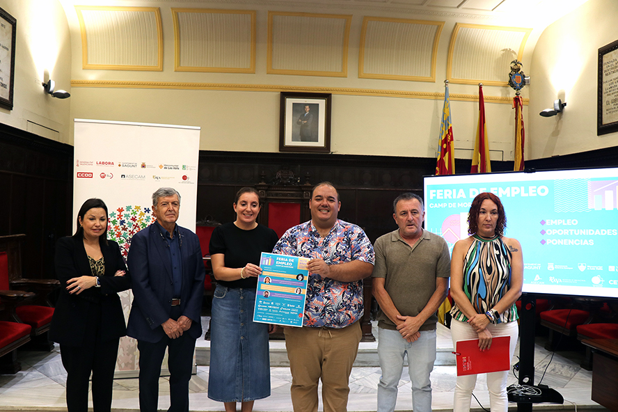 La concejalía de Promoción Económica anuncia la        I Feria de Empleo Comarcal del Camp de Morvedre