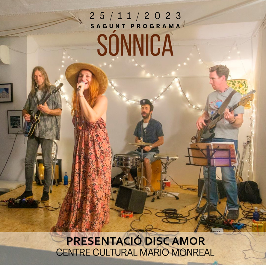 La cantante Sónnica Yepes presenta su disco "Amor" en el Centro Cultural Mario Monreal