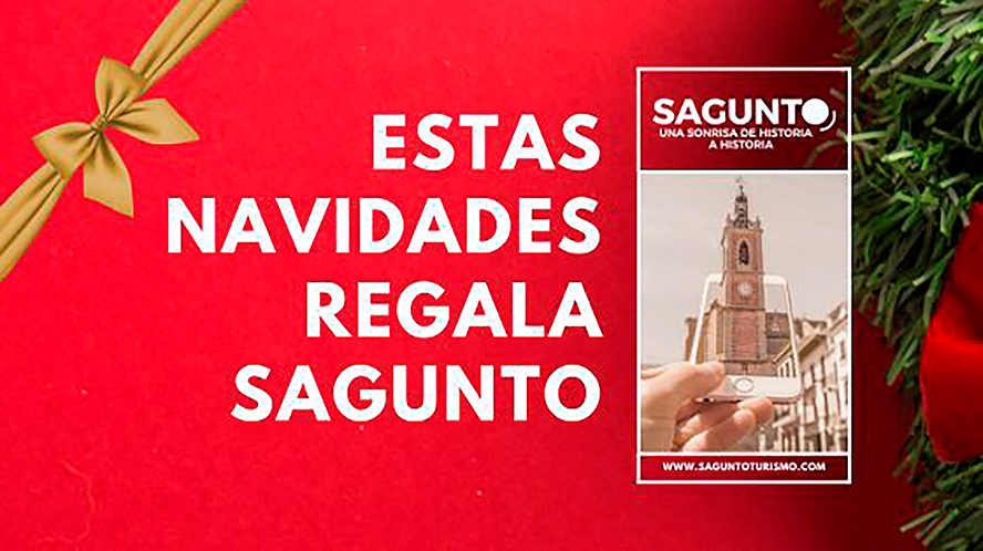 Sagunto Turismo ofrece un amplio catálogo de regalos que despiertan la magia de la ciudad desde el móvil 