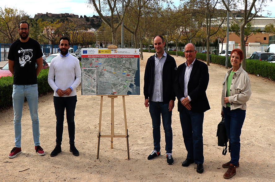 Luz verde al inicio de las obras de la red ciclopeatonal de Sagunto 