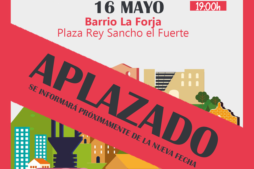 Aplazado el encuentro de Alcalde de Barrio previsto para esta tarde en el barrio La Forja