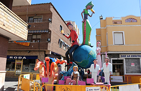 La falla Teodoro Llorente es la más igualitaria del municipio en 2018