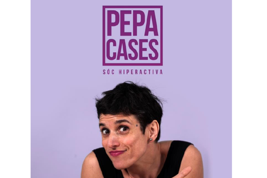 Pepa Cases presenta en Puerto de Sagunto su monólogo de humor 'Sóc hiperactiva'