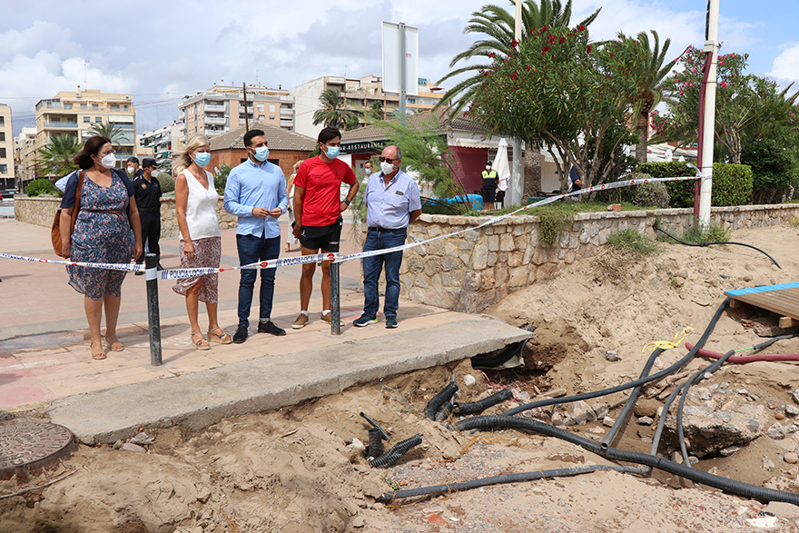 El Ayuntamiento de Sagunto trabaja en un Plan Director de Alcantarillado y Desagüe para paliar posibles futuras inundaciones