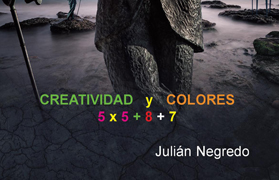Julián Negredo inaugurará su última colección de fotografías creativas el próximo viernes 24 de noviembre