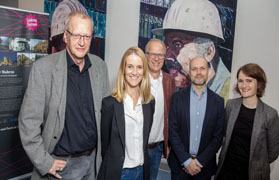 La Fundación de la Comunidad Valenciana de Patrimonio Industrial y Memoria Obrera de Puerto de Sagunto visita Hattingen (Alemania)