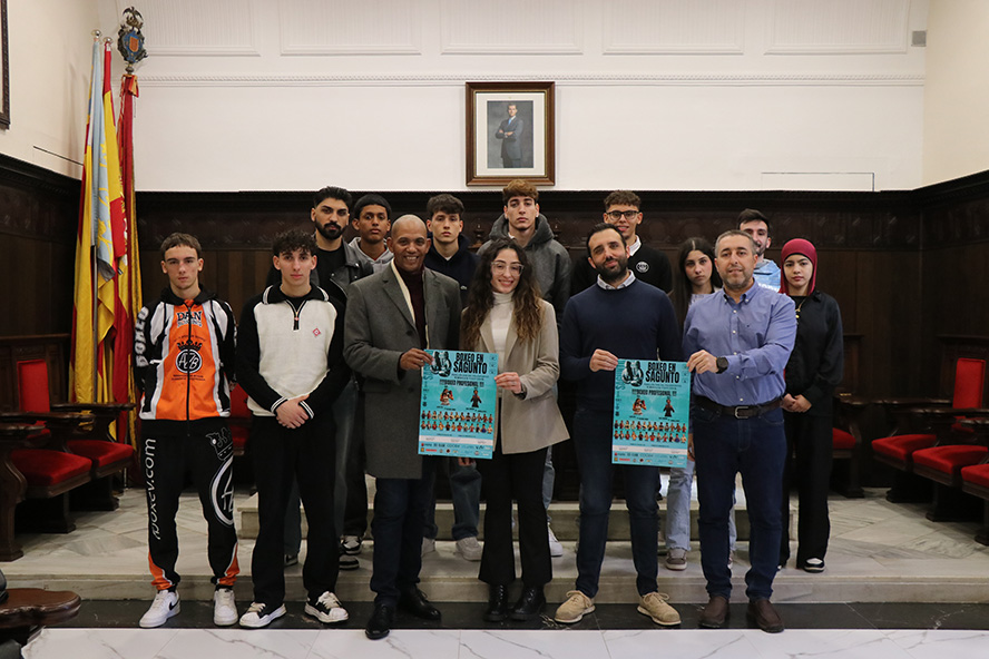 Sagunto presenta una velada de boxeo femenino de alto nivel en el pabellón del Polideportivo Municipal 
