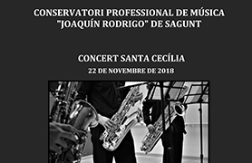 El conservatorio ‘Joaquín Rodrigo’ organiza audiciones por Santa Cecilia y una jornada de puertas abiertas