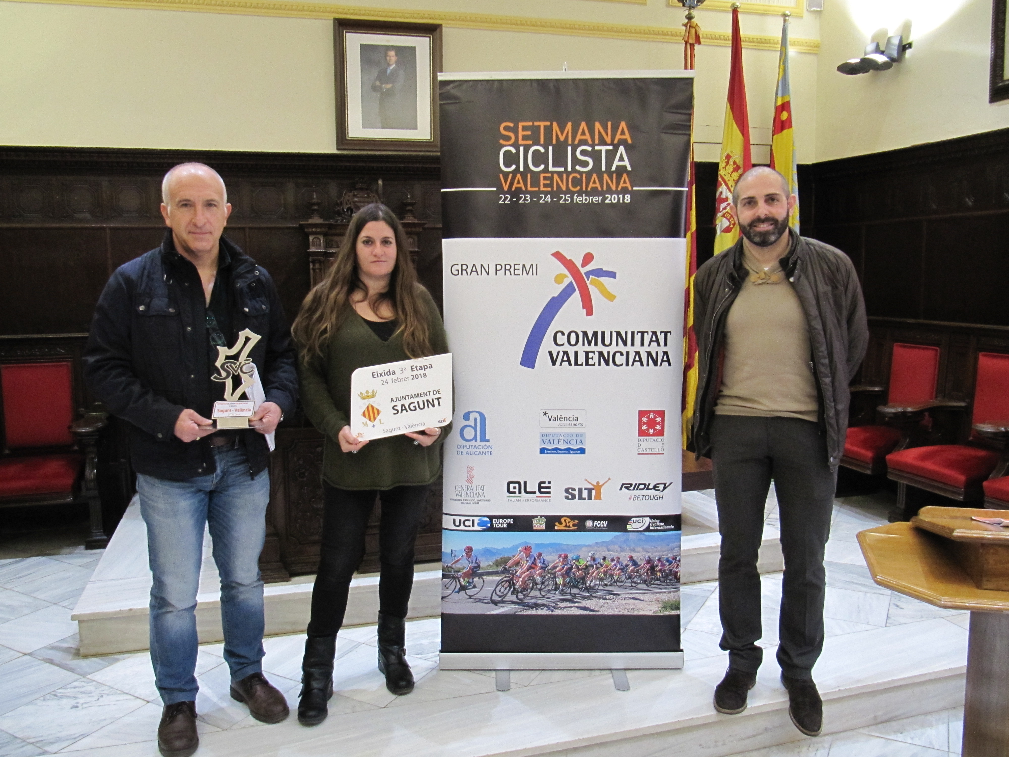 Sagunto acogerá la tercera etapa de la II Semana Ciclista Valenciana